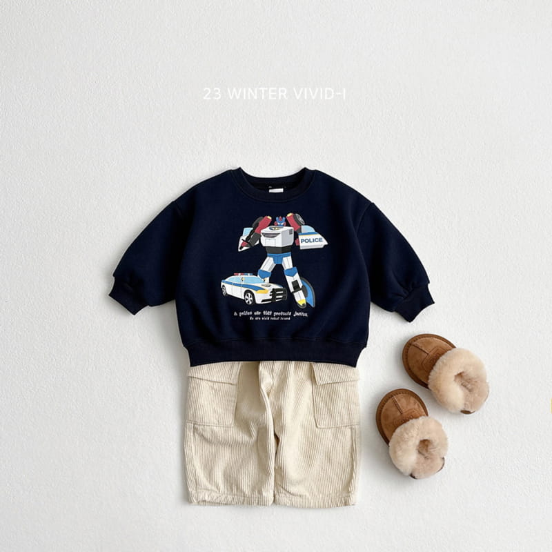 Vivid I - Korean Children Fashion - #designkidswear - Change Robbot Sweatshirt - 5