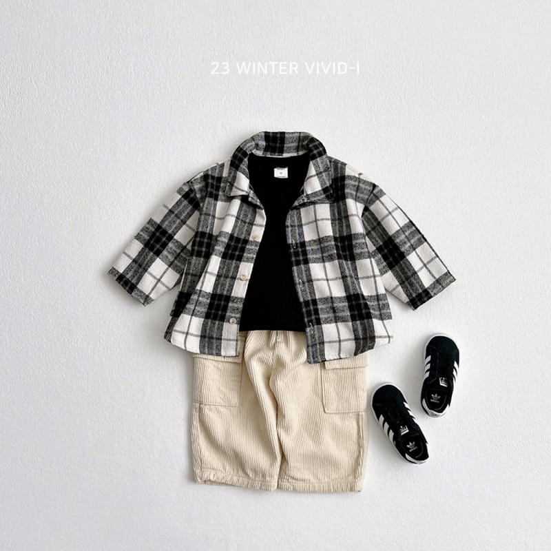 Vivid I - Korean Children Fashion - #designkidswear - Winter Check Shirt - 8