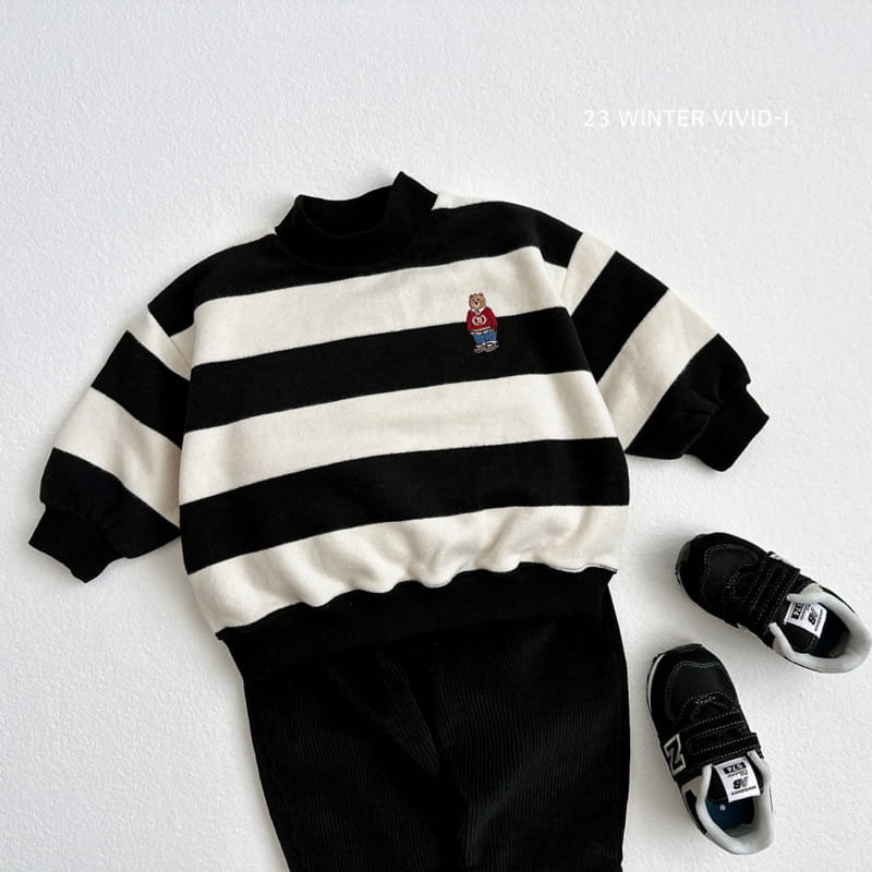 Vivid I - Korean Children Fashion - #designkidswear - Big ST Sweatshirt - 3