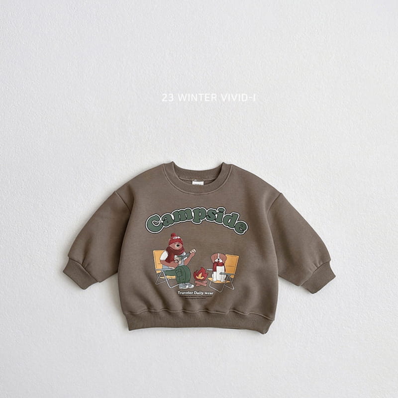 Vivid I - Korean Children Fashion - #discoveringself - Camp Fire Sweatshirt - 3