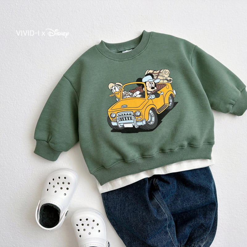 Vivid I - Korean Children Fashion - #discoveringself - D Car Sweatshirt - 9