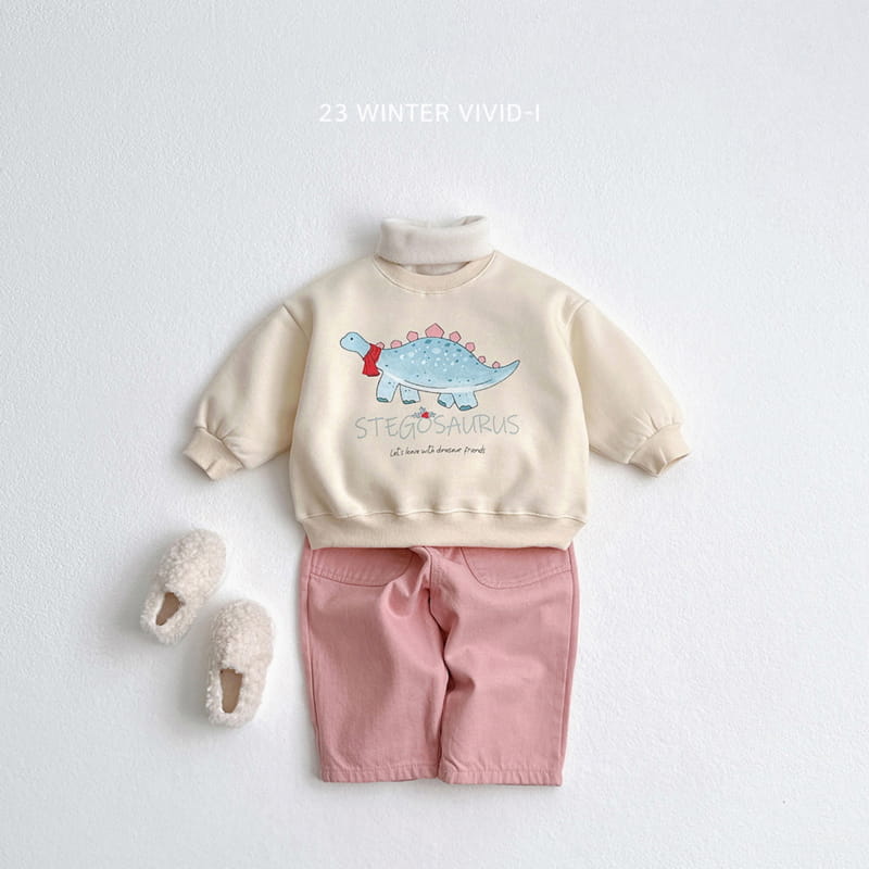 Vivid I - Korean Children Fashion - #discoveringself - Winter Jurrasic Sweatshirt - 8