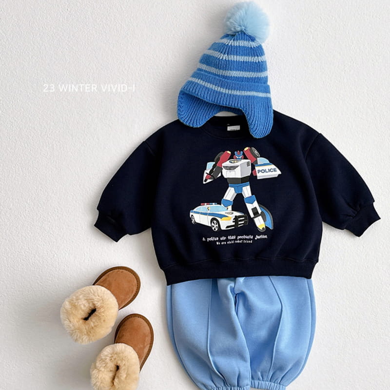 Vivid I - Korean Children Fashion - #discoveringself - Change Robbot Sweatshirt - 6