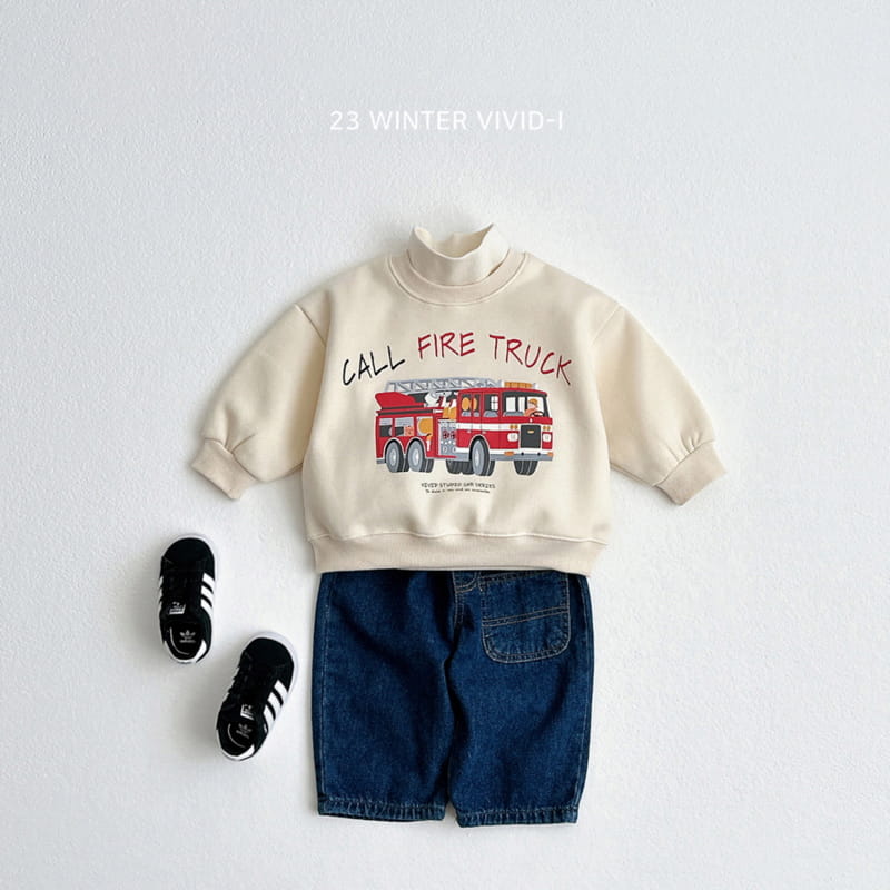 Vivid I - Korean Children Fashion - #designkidswear - Winter Car Sweatshirt - 4