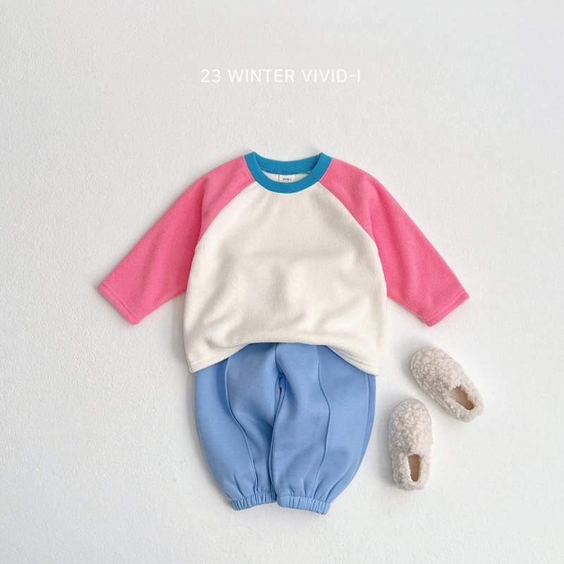 Vivid I - Korean Children Fashion - #discoveringself - Fleece Raglan Tee - 10