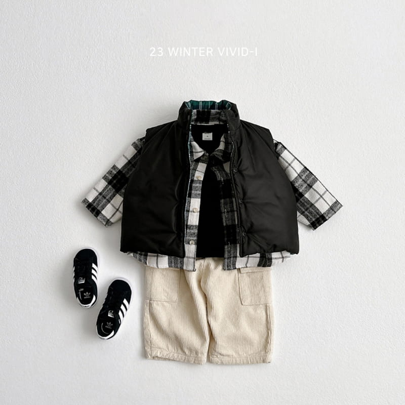 Vivid I - Korean Children Fashion - #discoveringself - Winter Check Shirt - 9