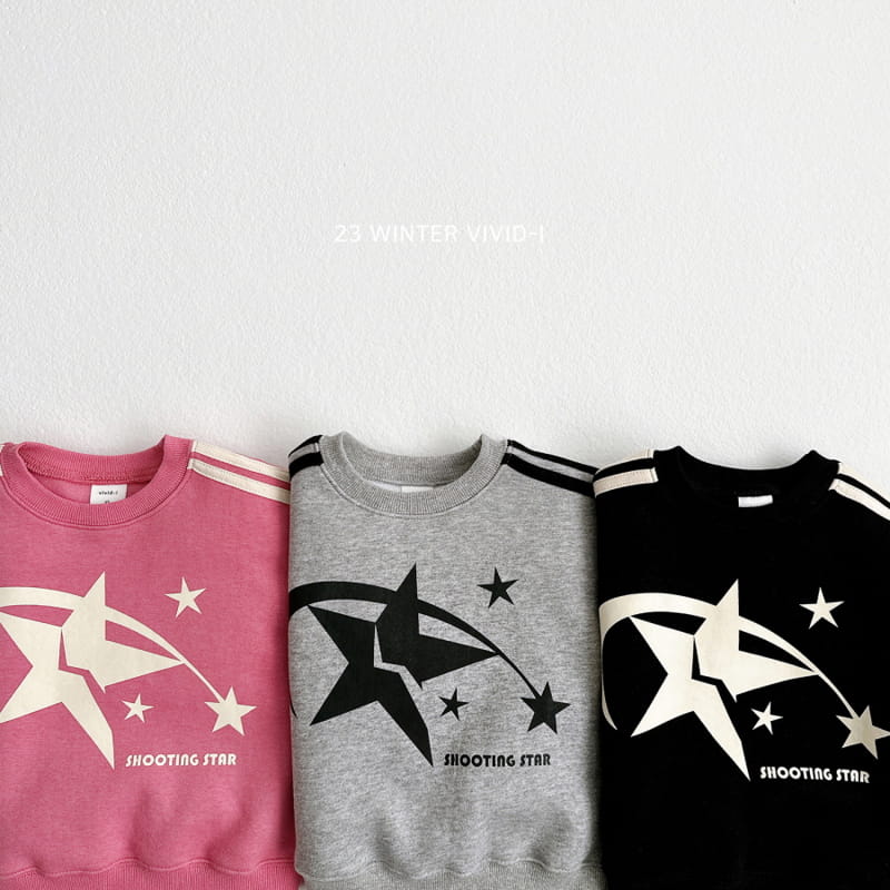 Vivid I - Korean Children Fashion - #discoveringself - Two Star Top Bottom Set