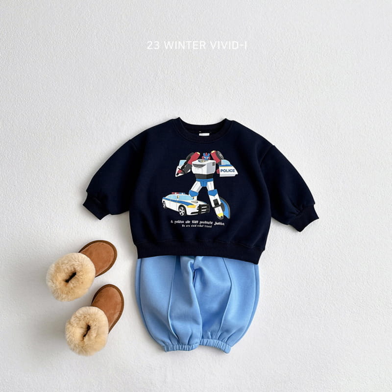 Vivid I - Korean Children Fashion - #fashionkids - Change Robbot Sweatshirt - 7