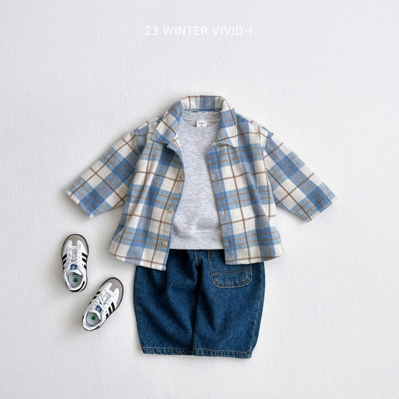 Vivid I - Korean Children Fashion - #fashionkids - Winter Check Shirt - 10