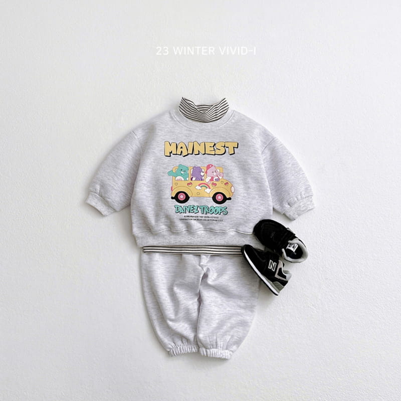 Vivid I - Korean Children Fashion - #fashionkids - Winter Pettern Tee - 3