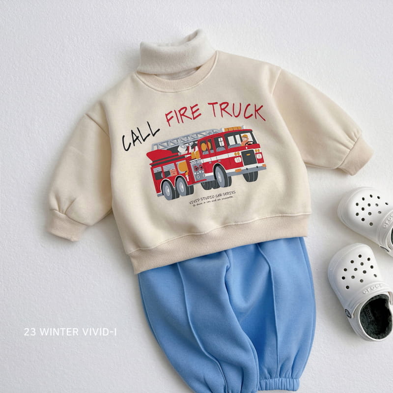 Vivid I - Korean Children Fashion - #kidsshorts - Winter Car Sweatshirt - 6