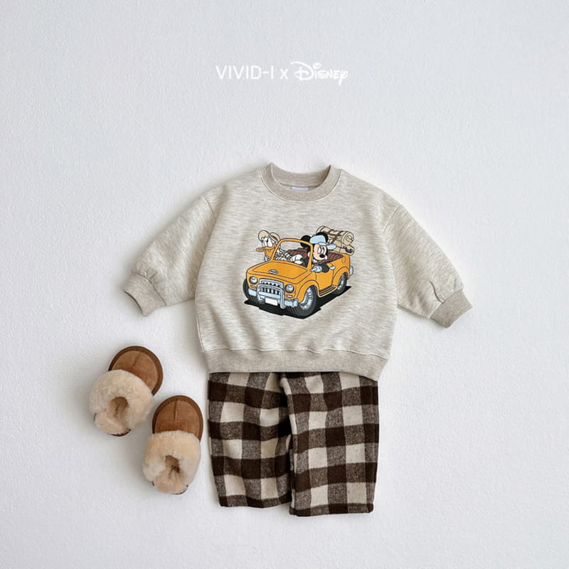 Vivid I - Korean Children Fashion - #kidsstore - D Car Sweatshirt - 12