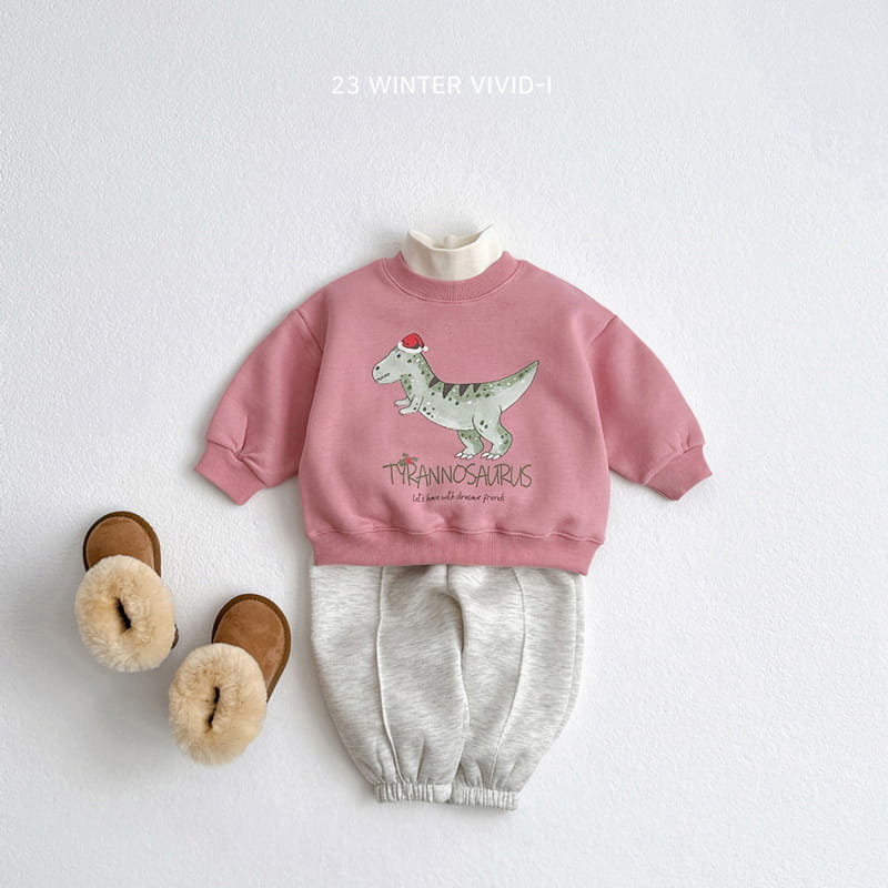 Vivid I - Korean Children Fashion - #kidzfashiontrend - Winter Jurrasic Sweatshirt - 12