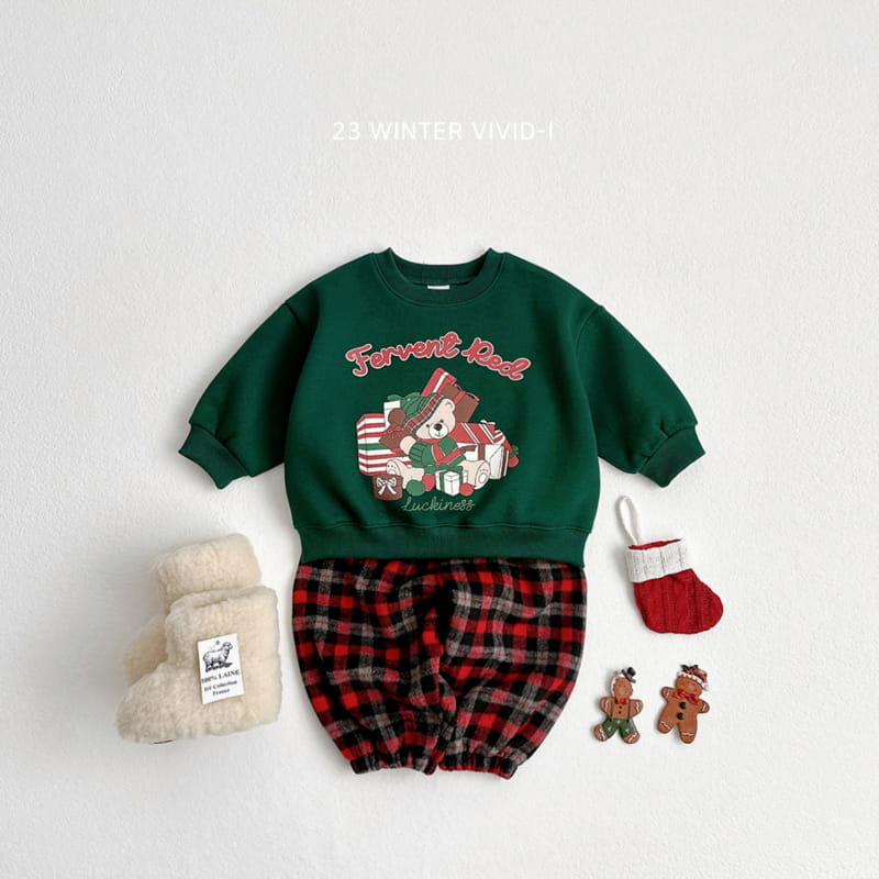 Vivid I - Korean Children Fashion - #magicofchildhood - Gift Bear Sweatshirt - 8