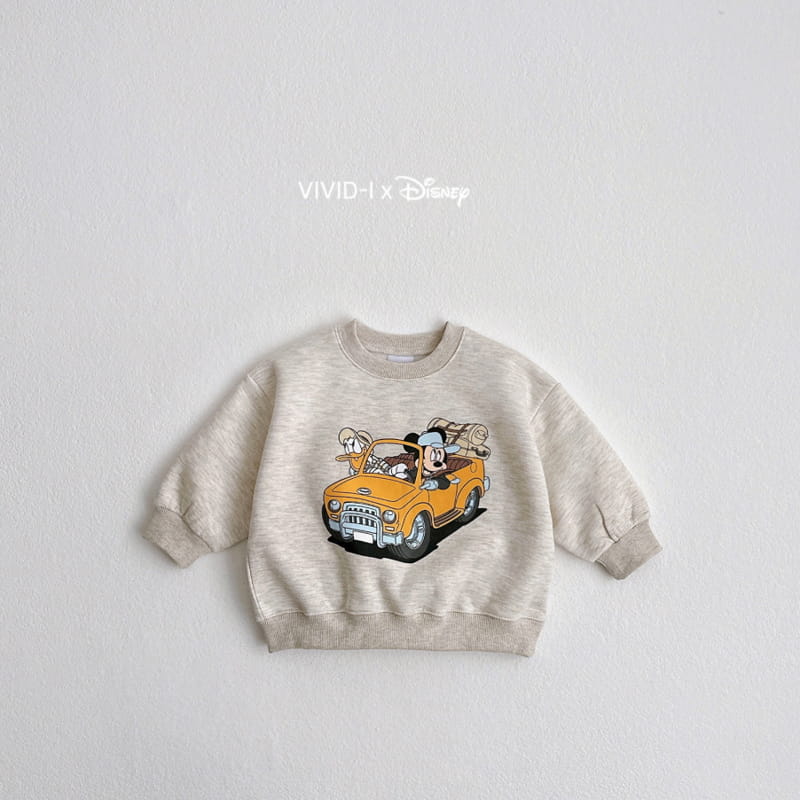 Vivid I - Korean Children Fashion - #magicofchildhood - D Car Sweatshirt - 2