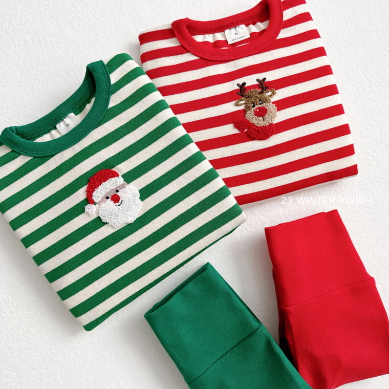 Vivid I - Korean Children Fashion - #magicofchildhood - Rudolf Santa Easywear - 12