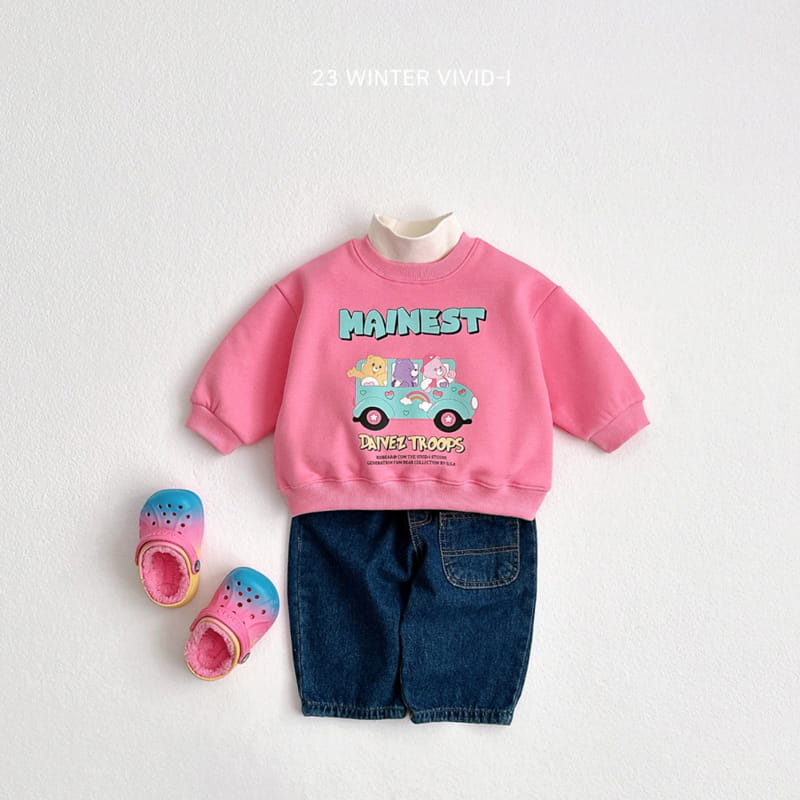 Vivid I - Korean Children Fashion - #magicofchildhood - Bus Bear Sweatshirt - 5