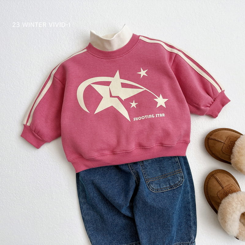 Vivid I - Korean Children Fashion - #magicofchildhood - Two Star Top Bottom Set - 8