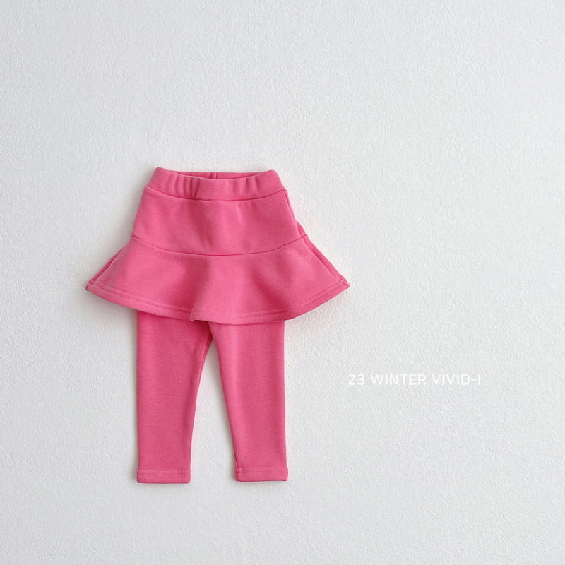 Vivid I - Korean Children Fashion - #minifashionista - Mi Skirt Leggings