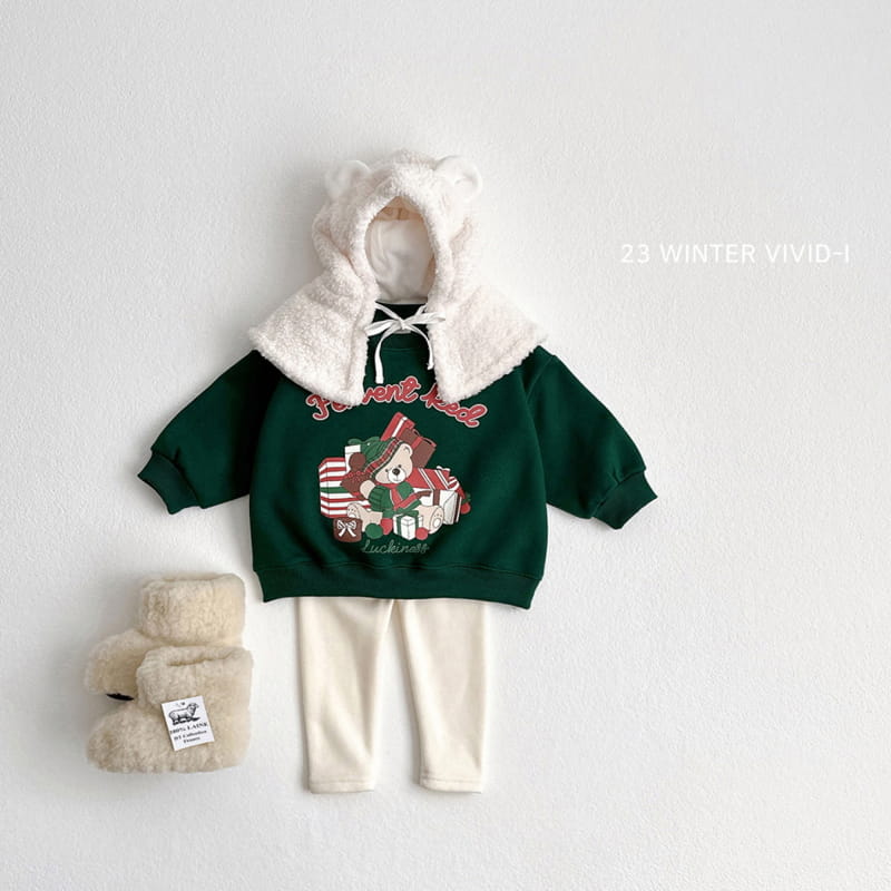 Vivid I - Korean Children Fashion - #minifashionista - Gift Bear Sweatshirt - 9