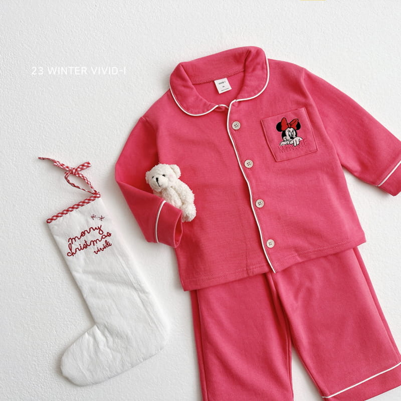 Vivid I - Korean Children Fashion - #magicofchildhood - D Pajama SET - 4