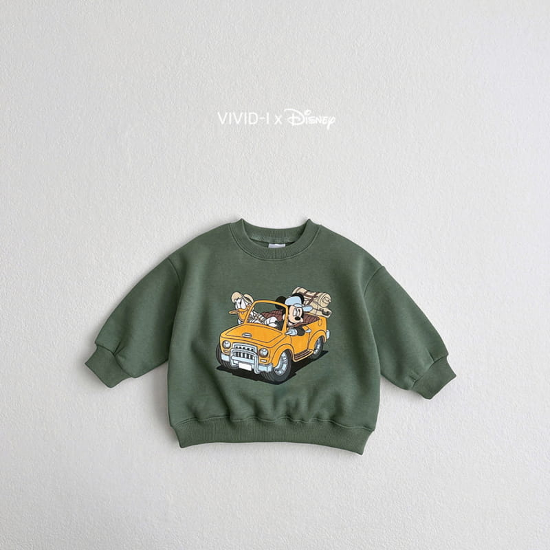 Vivid I - Korean Children Fashion - #minifashionista - D Car Sweatshirt - 3