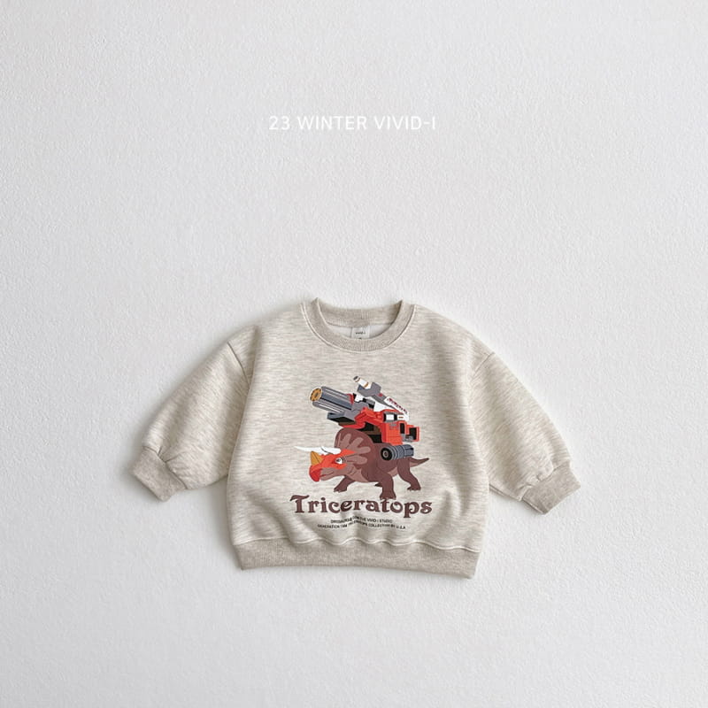 Vivid I - Korean Children Fashion - #minifashionista - Siber Sweatshirt