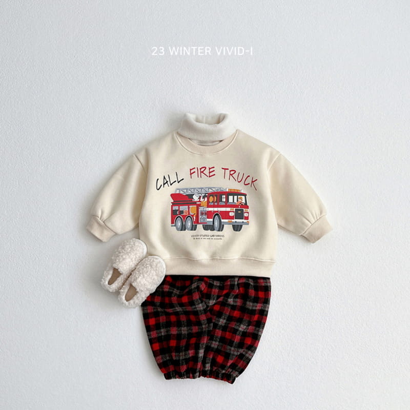 Vivid I - Korean Children Fashion - #minifashionista - Check Pants - 4