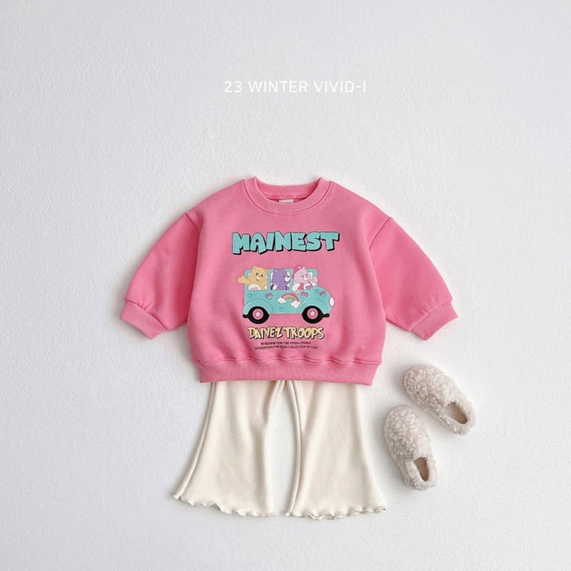 Vivid I - Korean Children Fashion - #prettylittlegirls - Bus Bear Sweatshirt - 7