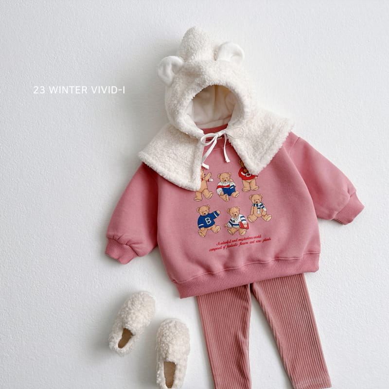 Vivid I - Korean Children Fashion - #prettylittlegirls - Six Bear Sweatshirt - 11