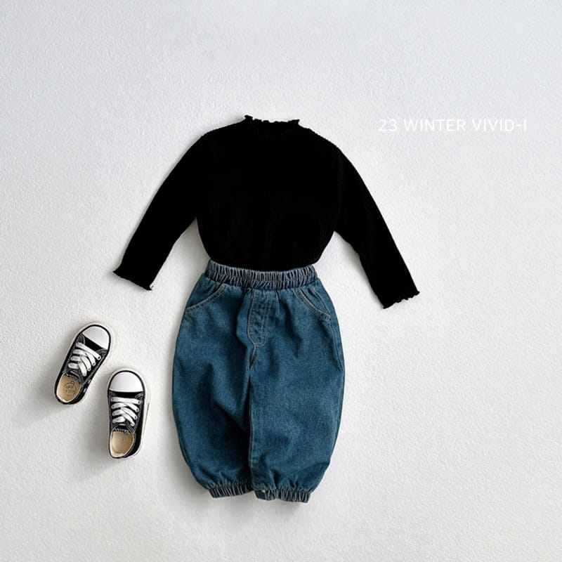 Vivid I - Korean Children Fashion - #prettylittlegirls - Dotom Rin Terry Tee - 12