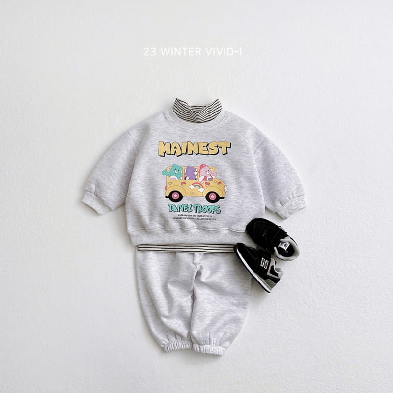 Vivid I - Korean Children Fashion - #stylishchildhood - Bus Bear Sweatshirt - 10