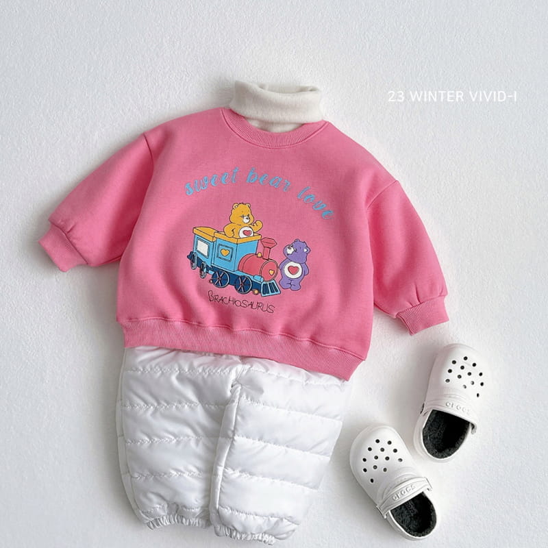 Vivid I - Korean Children Fashion - #todddlerfashion - Over Knit Turtleneck Tee - 9