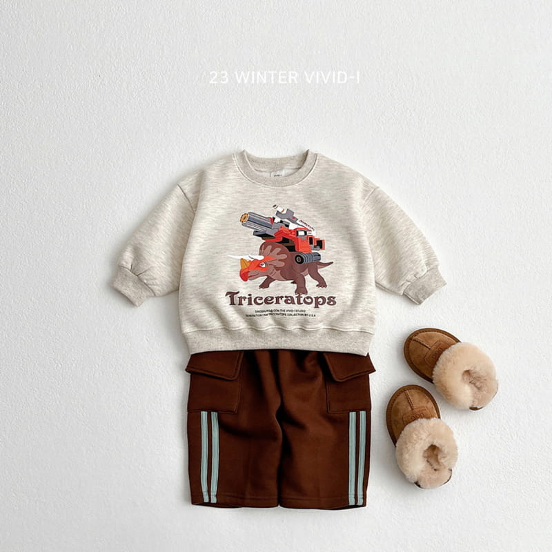 Vivid I - Korean Children Fashion - #todddlerfashion - Siber Sweatshirt - 4