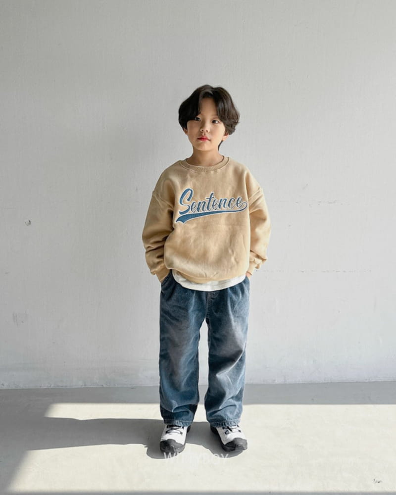 Witty Boy - Korean Children Fashion - #Kfashion4kids - Chick Loose Jenas - 7