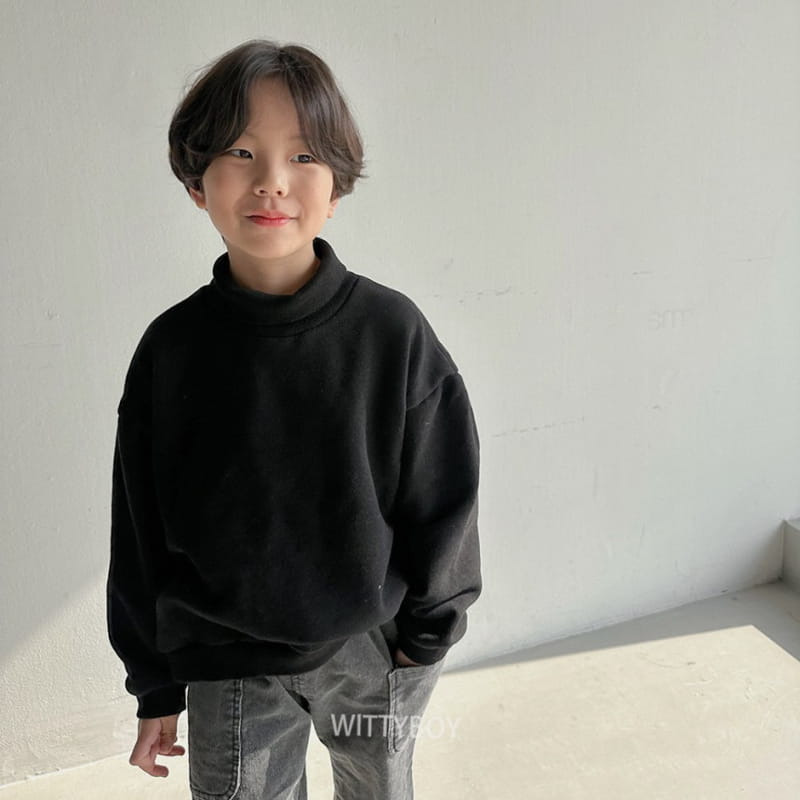 Witty Boy - Korean Children Fashion - #kidzfashiontrend - Moca Sweatshirt - 4