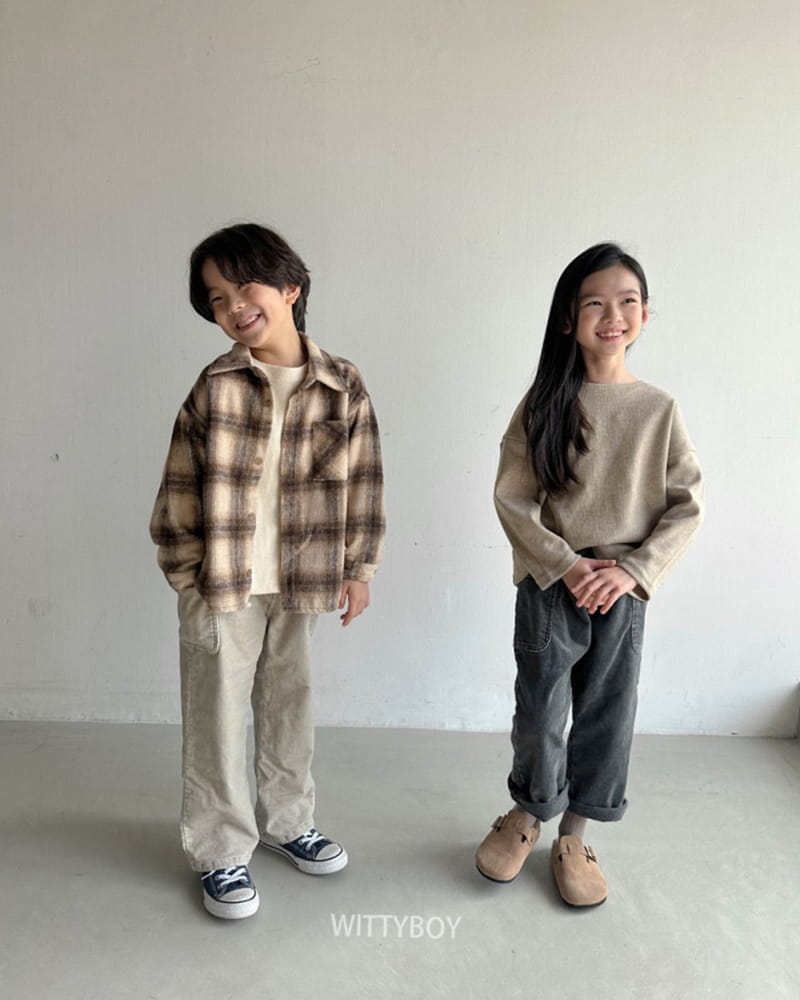 Witty Boy - Korean Children Fashion - #childofig - Roi Pigment Pants - 2