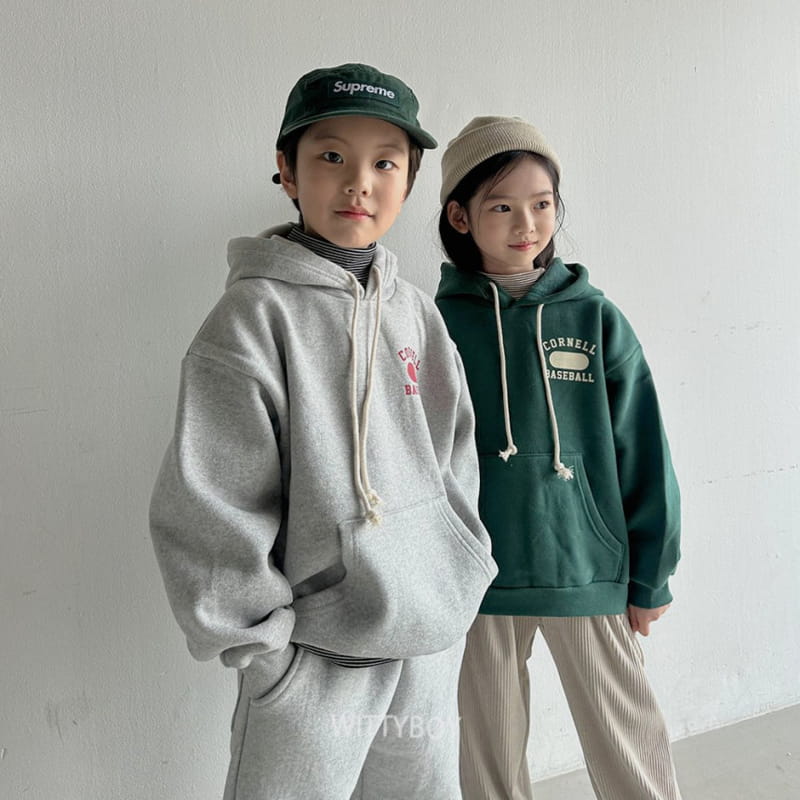 Witty Boy - Korean Children Fashion - #childofig - Connel Hoody Tee