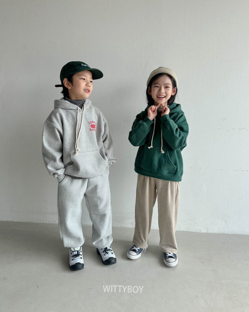 Witty Boy - Korean Children Fashion - #childofig - Connel Hoody Tee - 2