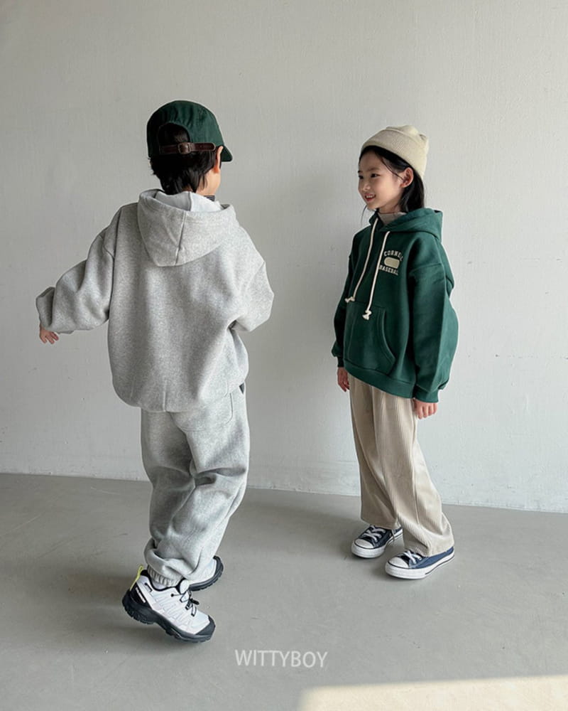 Witty Boy - Korean Children Fashion - #childrensboutique - Connel Hoody Tee - 3