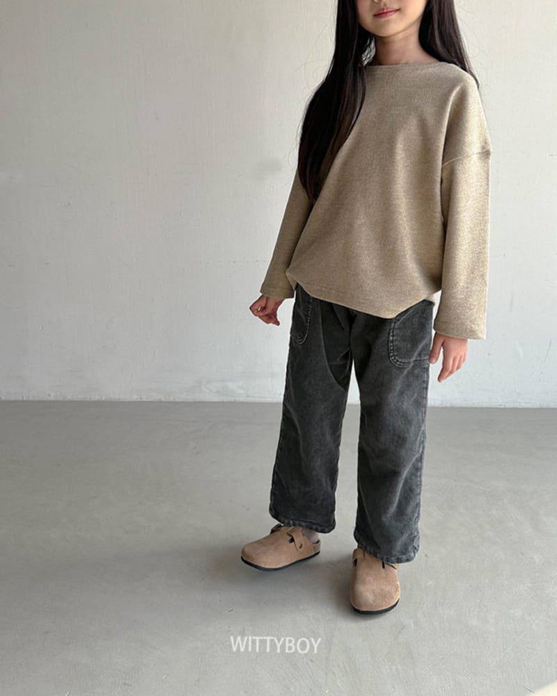 Witty Boy - Korean Children Fashion - #childrensboutique - Roi Pigment Pants - 4