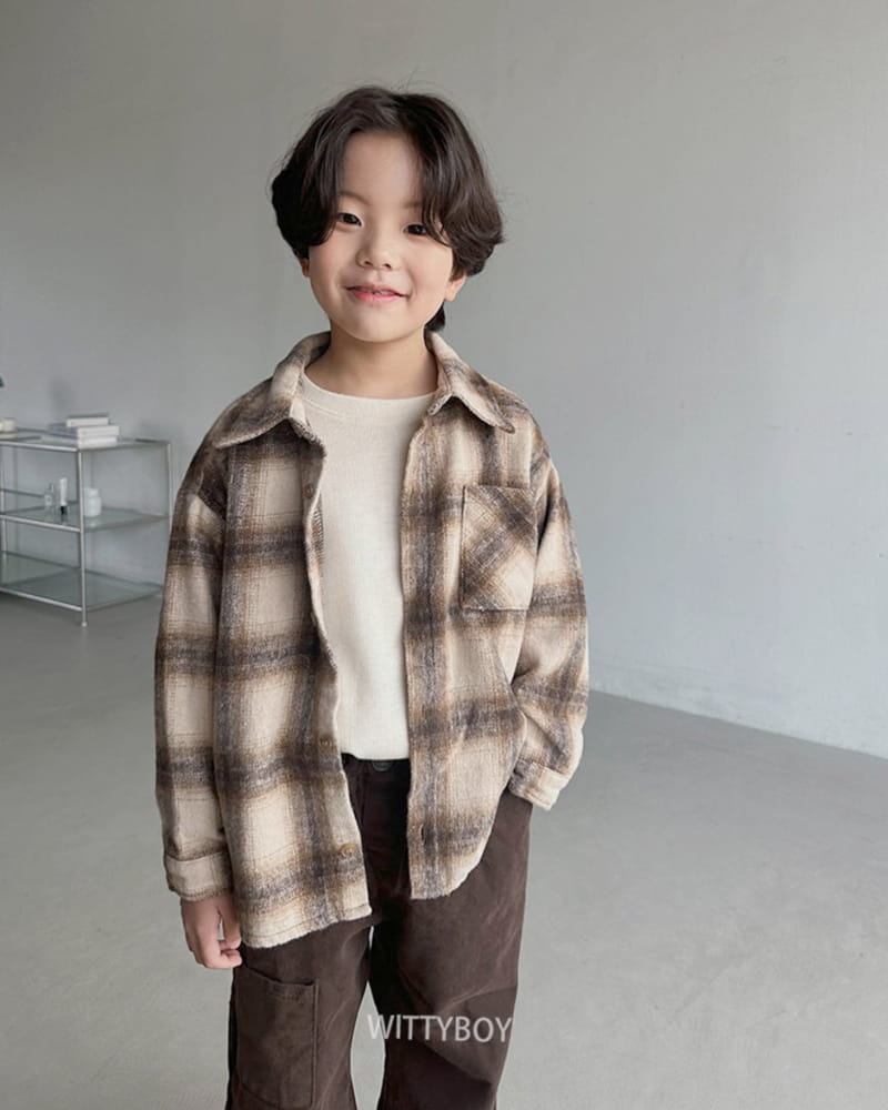 Witty Boy - Korean Children Fashion - #designkidswear - Praha Tee - 5