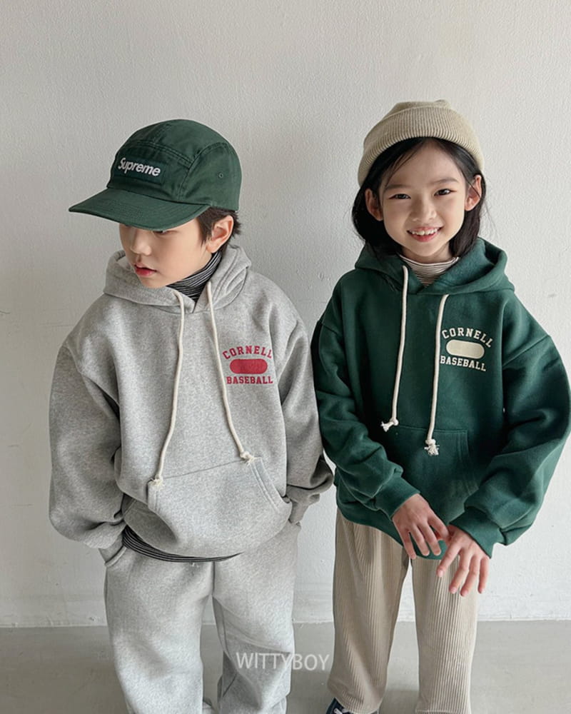 Witty Boy - Korean Children Fashion - #childrensboutique - Connel Hoody Tee - 4