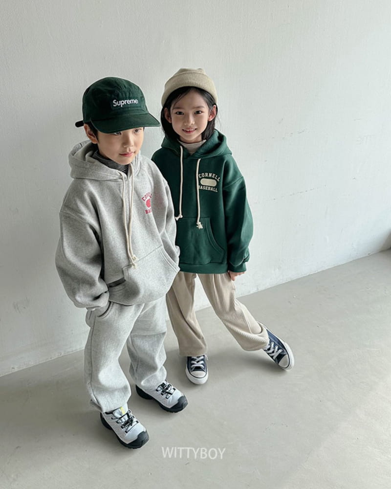 Witty Boy - Korean Children Fashion - #discoveringself - Connel Hoody Tee - 5