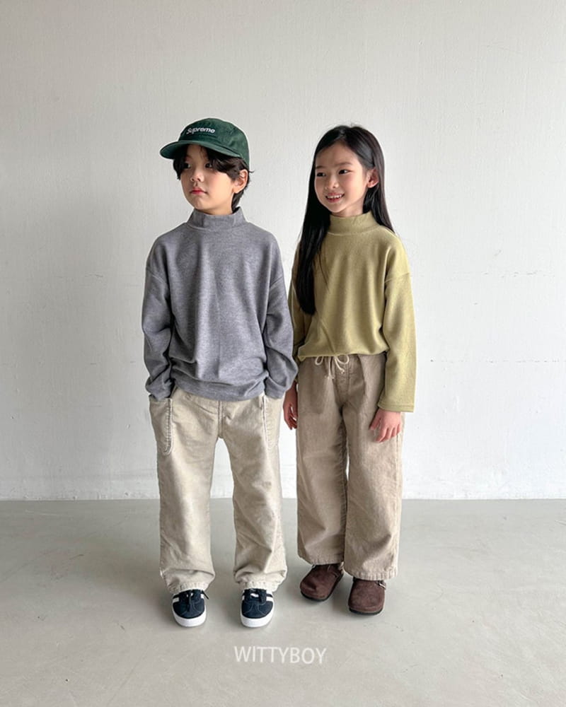 Witty Boy - Korean Children Fashion - #fashionkids - Roi Pigment Pants - 6