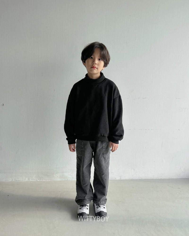 Witty Boy - Korean Children Fashion - #kidsstore - Moca Sweatshirt - 2