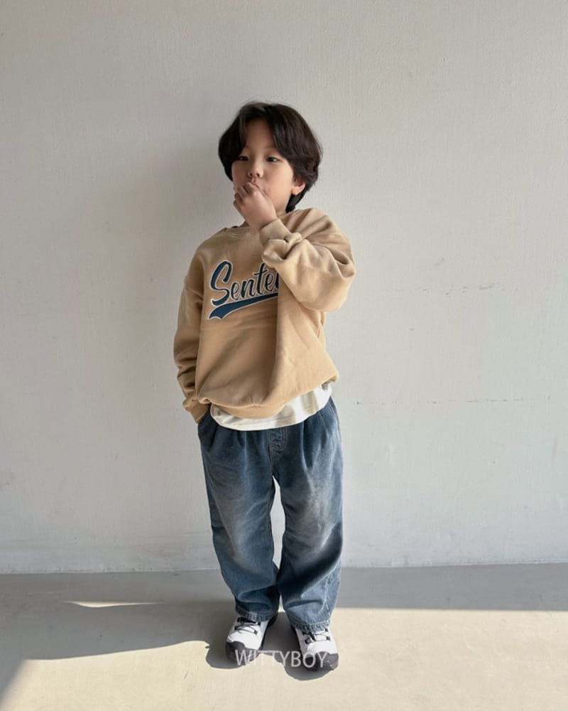 Witty Boy - Korean Children Fashion - #kidsstore - Sentens Sweatshirt - 12