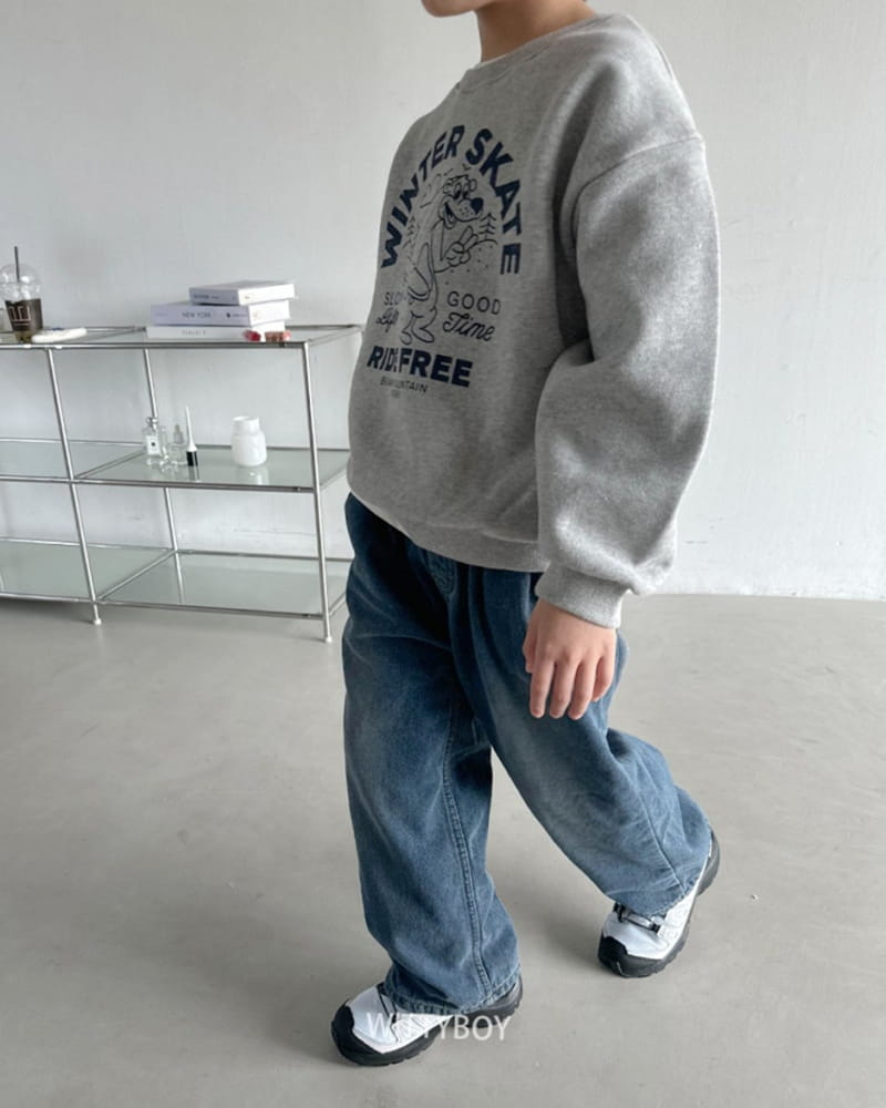 Witty Boy - Korean Children Fashion - #kidsstore - Skate Sweatshirt - 11