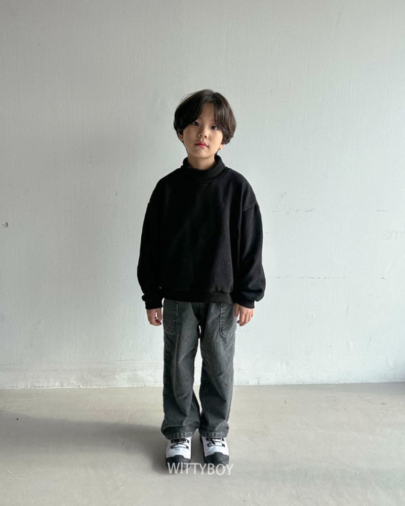 Witty Boy - Korean Children Fashion - #kidzfashiontrend - Roi Pigment Pants - 9