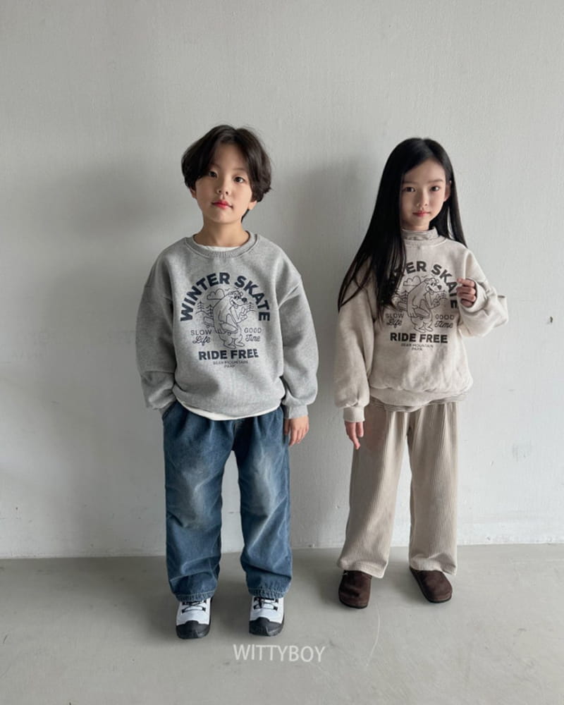 Witty Boy - Korean Children Fashion - #kidzfashiontrend - Chick Loose Jenas - 6